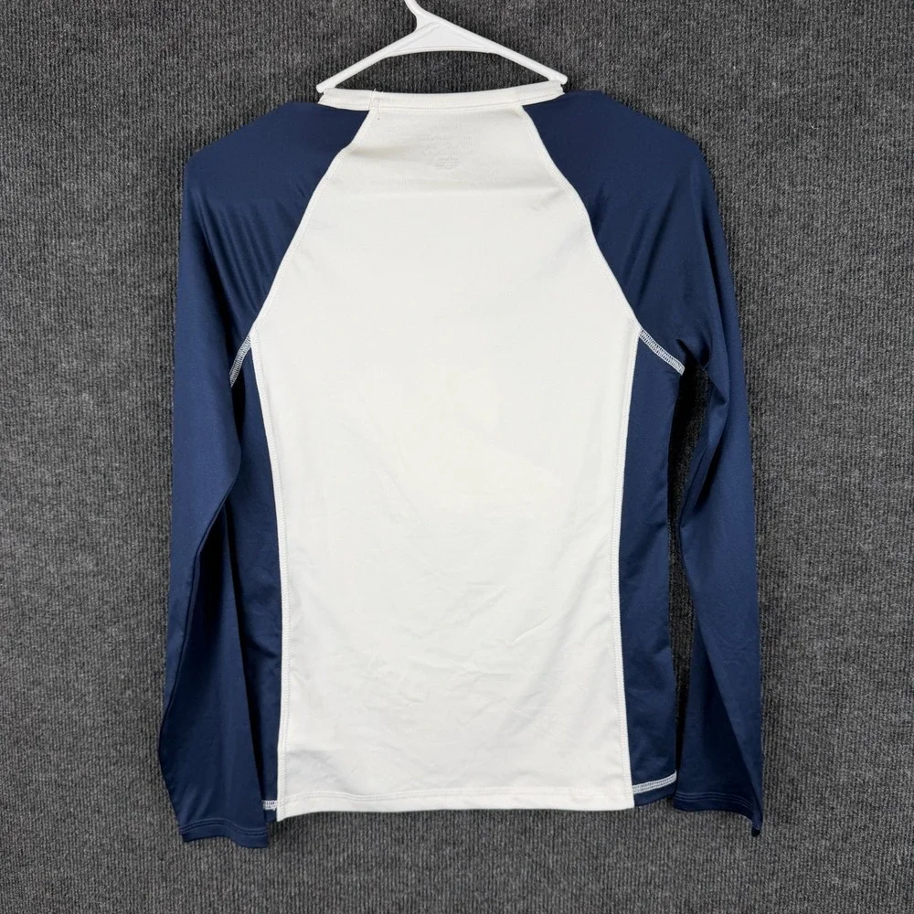 Polo Ralph Lauren Rash Guard Boys L 14-16‎ White Blue Windsurf Polo Bear Swim